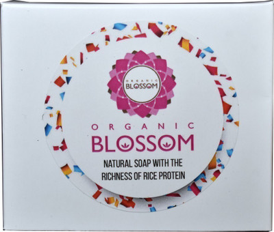 

Organic Blossom Soap with the Richness of Rice protein(100 g)
