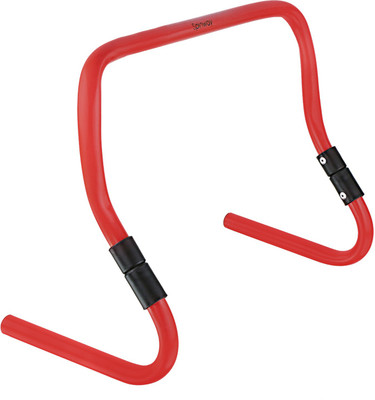 

Spinway Adjustable Dark Orange PVC Speed Hurdles(For Adults Pack of 1)