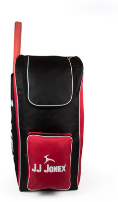 

JJ Jonex Kids Polyester Cricket Kit Bag(Black, Kit Bag, Black;red