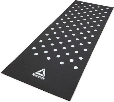 

REEBOK TRAINING MAT SPOTS 7MM - BLACK Black 7 mm Exercise & Gym Mat