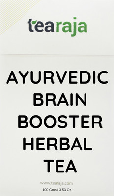 

Tearaja Ayurvedic Brain Booster Herbal Tea Ginseng Herbal Tea(300 g, Vacuum Pack)