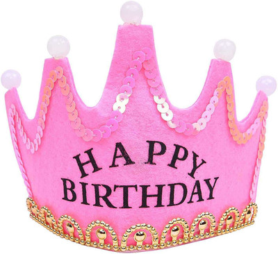 

Party Butiko Crown(Pink, Pack of 1)