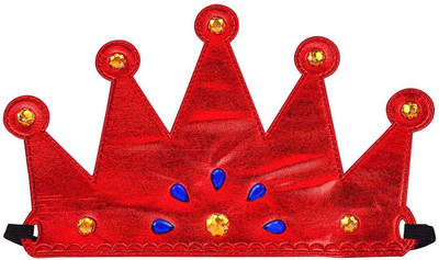 

Party Butiko Crown(Red, Pack of 1)