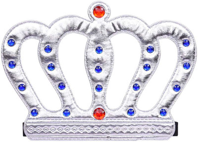 

Party Butiko Crown(Silver, Pack of 1)