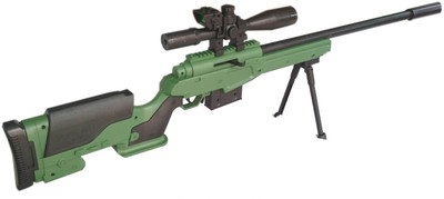 

HALO NATION Gun Toy - Length 72 cm Big Size with Laser - Play Toy Gun(Green)