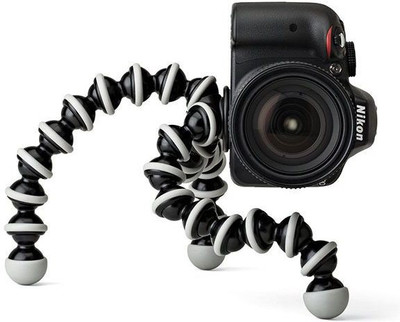 

BombayEkart Gorilla Tripod for mobile dslr camera Tripod(Black & White, Supports Up to 2268)