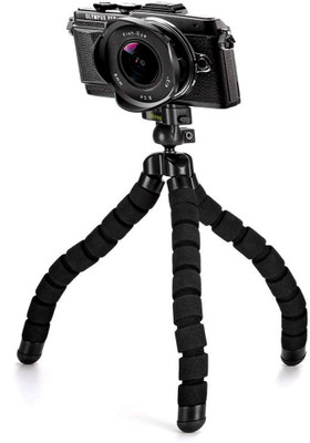 

BUY GENUINE GOOD Quality AND Attractive Design Portable Flexible Mini Tripod Stand with Phone Holder Octopus Tripod For Gopro DSLR Camera AND ALL SMARTPHONE Tripod(Multicolor, Supports Up to 1000)