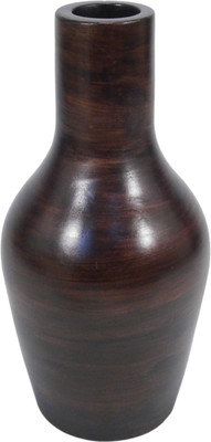 31% OFF on GolMaalShop Flower Wooden Vase(12 inch, Black) 31% OFF on GolMaalShop Flower Wooden Vase(12 inch, Black)