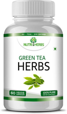 

Nutriherbs Green Tea Herbs - 60 Capsules (Pack of 1)(60 No)