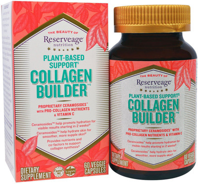

Reserveage Nutrition Collagen Builder Plant-Based Support - 60 Capsules(60 No)