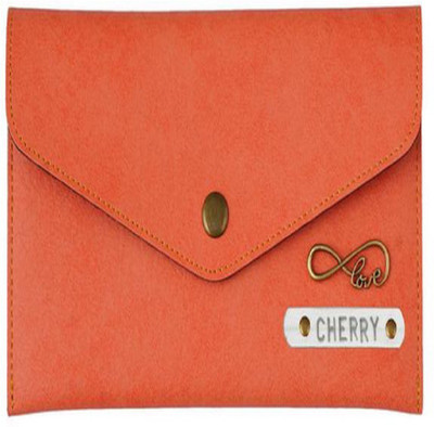 

The Junket Women Maroon Artificial Leather Wallet(2 Card Slots), Peach