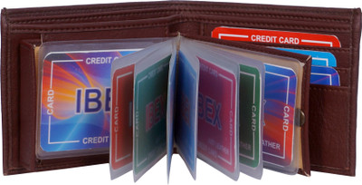 

ibex Boys Casual Brown Artificial Leather Wallet(11 Card Slots)