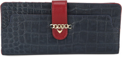 

Hidesign Women Blue Genuine Leather Wallet(13 Card Slots)