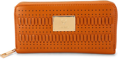

Allen Solly Women Brown Artificial Leather Wallet(12 Card Slots)