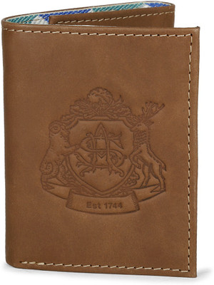 

Allen Solly Men Brown Genuine Leather Wallet(6 Card Slots)
