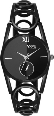 

Youth Club DK-03BLK NEW BLACK MODISH Watch - For Women