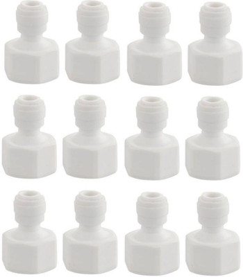 

Morning star Technology uv water purifier Reducer Direct Inlet Valve Type 1/4 Inch QC x 1/2 inch Thread for RO Water Purifier food grade plastic ( pack of 12 ) Wound Filter Cartridge(0, Pack of 12)