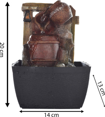 

eCraftIndia 20 cm X 13 cm X 14 cm Water Fountain