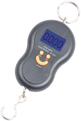 

grabit 2654 GB_smile GAS CYLINDER, LUGGAGE ,KITCHEN SMILEY TYPE Weighing Scale(Black)