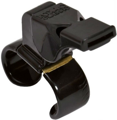 

Fox 40 Official Official Finger Grip Pealess Whistle(Black, Pack of 1)