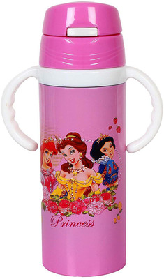 

WonderKart 350 ML Cartoon Printed Double Layer Stainless Steel Kids Sipper/Water Bottle - Pink - 350 ml(Pink)