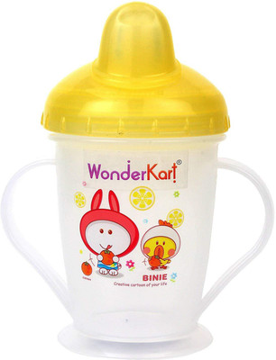 

WonderKart 180 ML Premium Quality Baby Spout Cup - Yellow - 180 ml(Yellow)