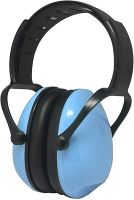 

Kiddale Foldable Earmuff for Noise Reduction and Ear Protection with Adjustable Headband for Kids and Adults, Padded Snug-Fit, Light Weight Professional Ear Defenders(Blue, Black)