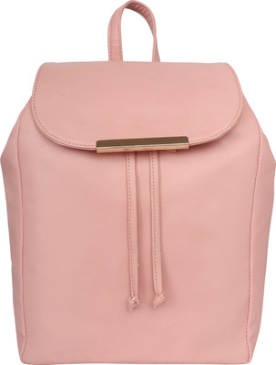 

Lychee Bags WOMENS PU BACKPACK 10 Backpack(Pink), Peach