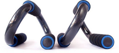 

Leosportz Durable Steel Push-UP Bars Push-up Bar(Blue, Black), Black;blue