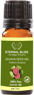 

Eternal Bliss Guava Seed Cold Pressed Carrier Base Oil (30ML) - Pure Natural & Undiluted For Skin Care & Hair Care Hair Oil||Guava seed oil||Pure Guava seed oil||Virgin Guava seed oil(30 ml)