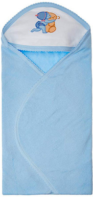 

Baby's Clubb Hosiery Cotton 2400 GSM Bath Towel(Blue)