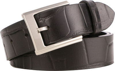 

ACME Men Formal, Casual, Party Black Genuine Leather Belt, ACME Men Casual Black Genuine Leather Belt