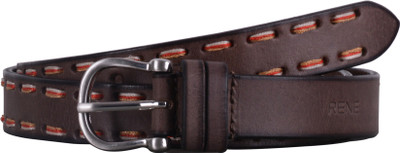 

Rene Women Casual Brown Genuine Leather Belt