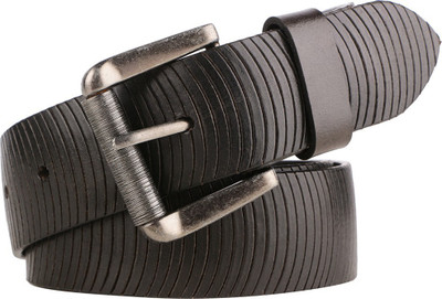 

ACME Men Formal, Casual, Party Black Genuine Leather Belt, ACME Men Casual Black Genuine Leather Belt