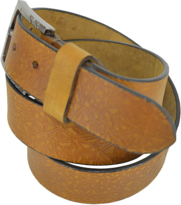 

Leather Pavilion Men Casual Tan Genuine Leather Belt