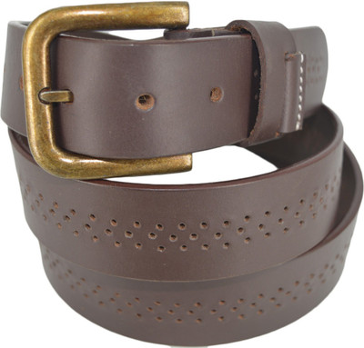 

Leather Pavilion Men Casual Brown Genuine Leather Belt