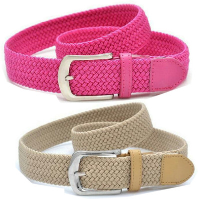 

Styles Creation Women Casual Pink, Beige Synthetic Belt, Beige;pink