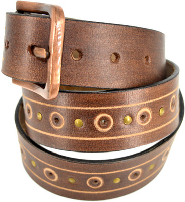 

Leather Pavilion Men Casual Brown Genuine Leather Belt