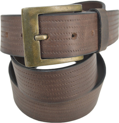 

Leather Pavilion Men Casual Brown Genuine Leather Belt