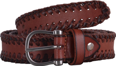 

Rene Women Casual Brown Genuine Leather Belt