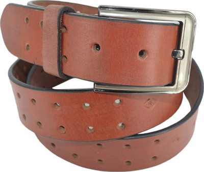 

Leather Pavilion Men Casual Brown Genuine Leather Belt