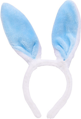 

Party Butiko Rabbit / Bunny Ears Blue Headband for Costume and Theme Party / Dress Up / Fancy Dress - Hairband1_20180808