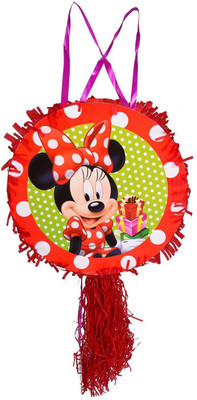 Party Butiko Pinata / Pull String Pinata For Birthday Party/Party Pinata / Goodies Bag / Pull String Bag / Theme Party Decoration / Khoi Bag