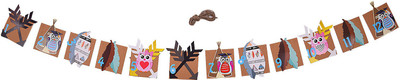 

Party Butiko Happy Birthday Bunting Photo Hanging Banner