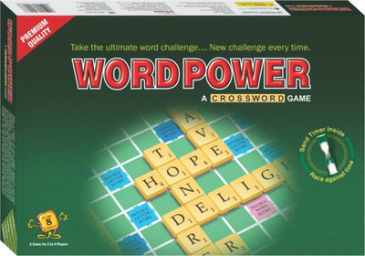 

TOYGALAXY Word Power Premium Board Game Board Game