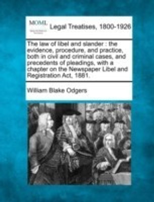 The law of libel and slander(English, Paperback, Odgers William Blake)