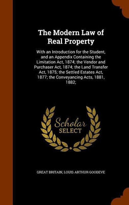 The Modern Law of Real Property(English, Hardcover, Britain Great)
