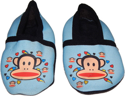 

NPRC Printed Loafer Shoes for Babies Booties(Toe to Heel Length - 5 cm Sky Blue)