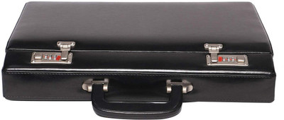

Zordan Leather Faux leather briefcase faux leather Medium Briefcase - For Men & Women(lack)