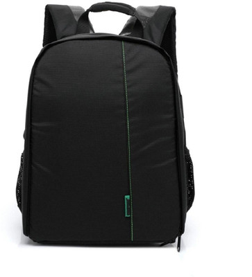 

Cubern Waterproof Polyester Multifunctional Green Camera Bag for Lens (Unisex) Camera Bag(Black)